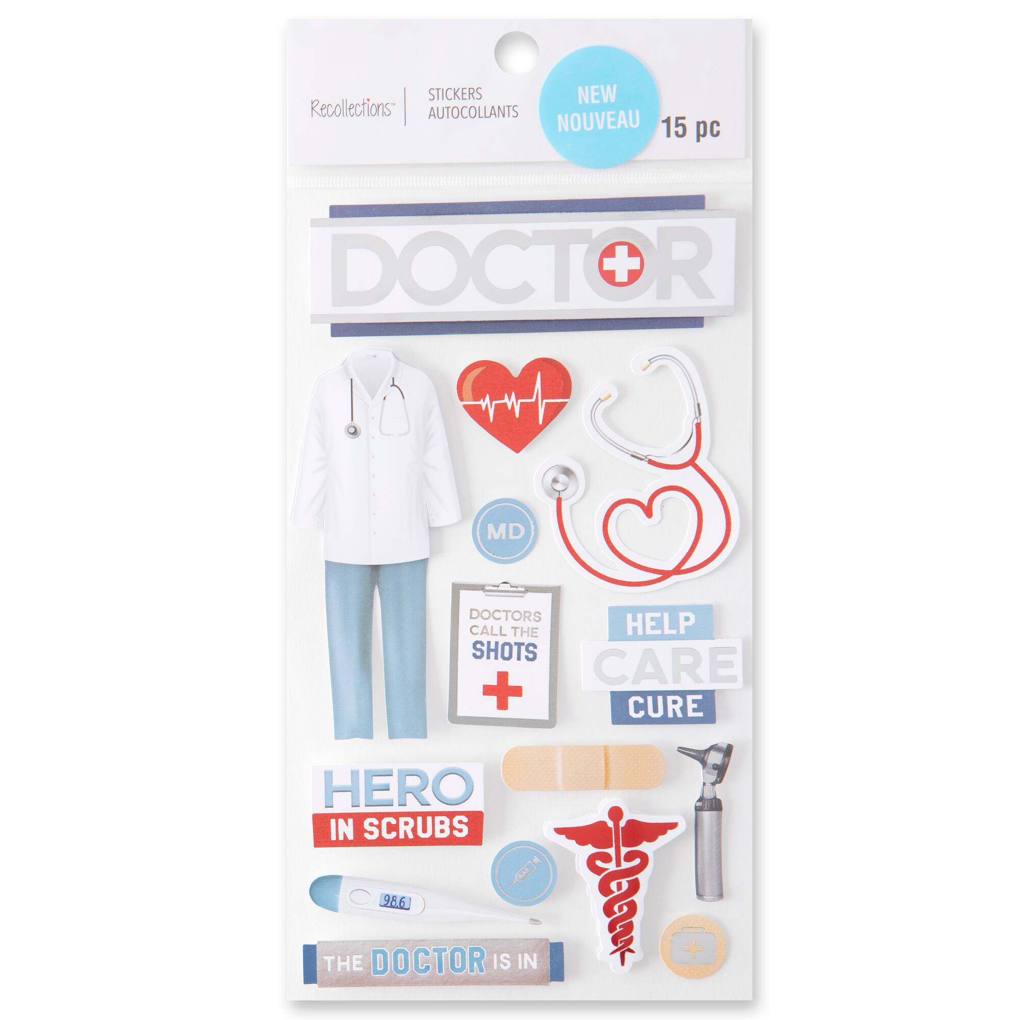 Doctor Dimensional Stickers by Recollections™